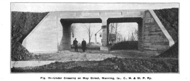 Construction of bridge